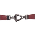 thumbnail image 3 of eVogues Plus size Metal Buckle Skinny Elastic Cinch Belt Red, 3 of 5