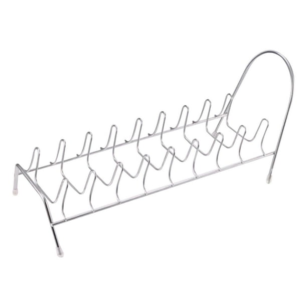Recipiente de drenaje con estante de almacenamiento de acero inoxidable, decoración, olla multiusos reutilizable 9 niveles