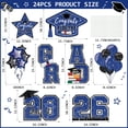 thumbnail image 3 of Suknil 8Pcs Graduation Yard Sign, Graduation Decorations 2026, Graduation Decorations Class of 2026 Graduation Party Supplies(Blue Black), 3 of 7