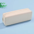 thumbnail image 6 of Sylvtty Pencil Case Faux Leather Pencil Pouch Organizer Small Zipper Pen Bag Multi-functional Cosmetic Makeup Bag for Work Travel, 6 of 7