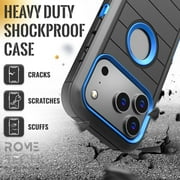 Apple iPhone 17 Pro Max Defender Case - Black Blue