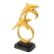 thumbnail image 5 of ¡Un detalle elegante para la decoración del hogar y la oficina que también realza la fotografía! Elegante estatua de resina con delfín, 5 of 8