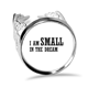 thumbnail image 1 of Soy pequeño en el sueño Anillo de compromiso de boda de amor ajustable Unbranded M, 1 of 3