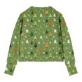 thumbnail image 4 of Birdeem Chandails pour Femmes, Chandails de Noël pour Femmes, Chandail de Noël pour Femmes, Manches Longues, Imprimé, Col Rond, Chandail-Over, Blouses pour Femmes, Blouses pour Femmes Mode, 4 of 5