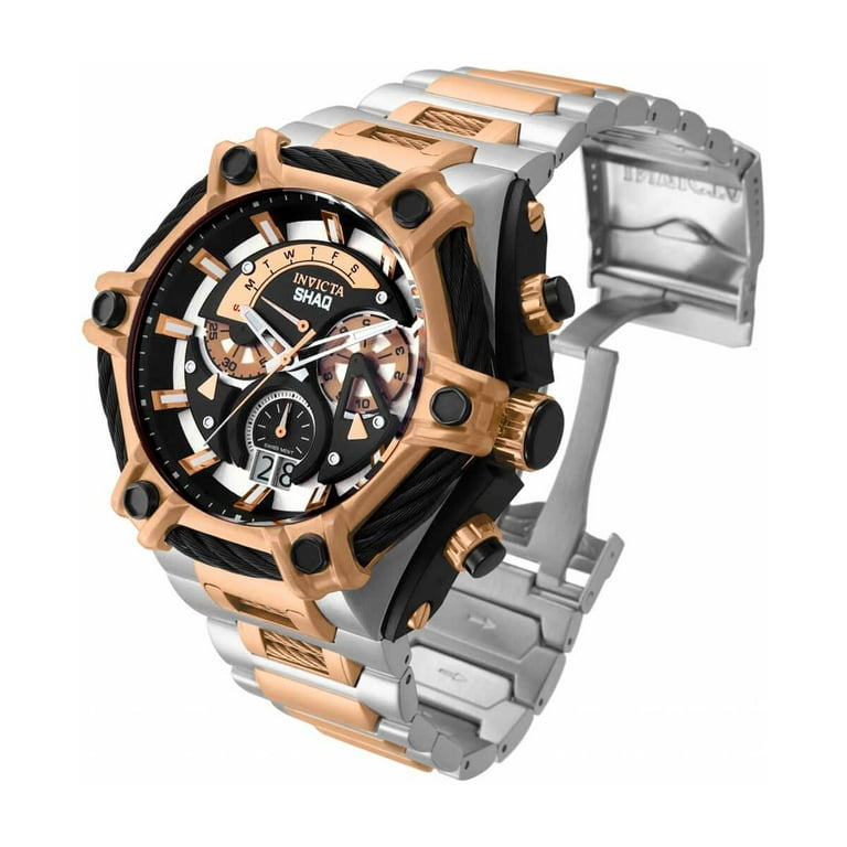 Invicta SHAQ Chronograph Quartz Silver Dial Men's Watch 33684