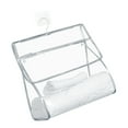 thumbnail image 2 of Bolsa de almacenamiento de ropa, impermeable, transparente, organizador de ropa interior, bolsa colgante TUP para dormitorio de baño, borde gris Advancent HA004902-03, 2 of 7
