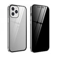 thumbnail image 3 of Anti-Peeping For  12/ 12 Max/ 12 Pro/ 12 Pro Max 360° Full Body Case Clear Double Sided Tempered Glass Magnetic Metal Bumper Adsorption Protection Privacy Cover, 3 of 6