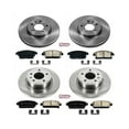 thumbnail image 3 of PowerStop Front and Rear Stock Replacement Brake Pad and Rotor Kit Fits: BUICK CHEVROLET Select Models KOE5555, 3 of 8