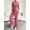 Cerise, variant on Devine Mock Neck Sleeveless Top and Drawstring Pants Set