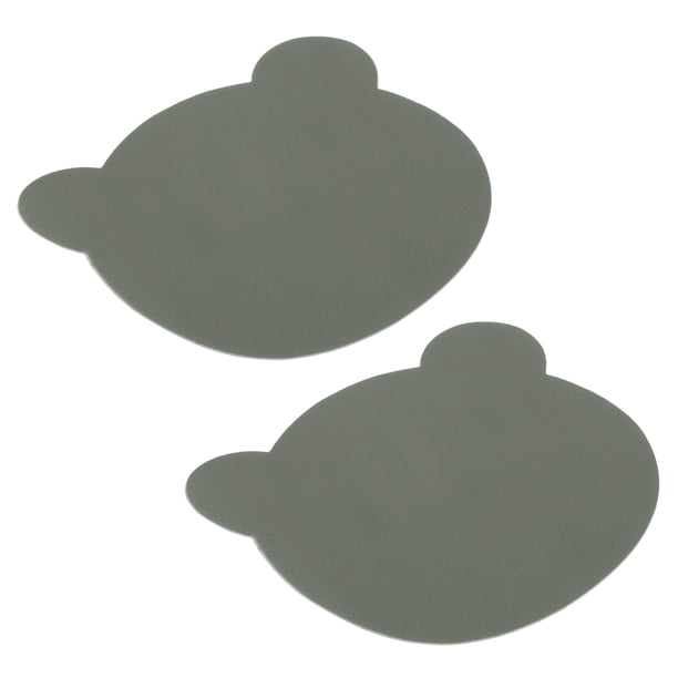 Parche de reparación de cuero, kit de reparación de cinta de vinilo autoadhesiva para muebles para sofás, sillones y sillas de color gris oscuro