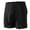 Black, variant on Mens Cool Underwear Loose Shorts Large Breathable Underpants Solid Color Boxers Briefs Red Size L
