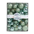 thumbnail image 2 of Dserhfy 42Pcs 3/4/5cm Christmas Balls Set Glitter Surface Various Pattern Christmas Balls Shatterproof Home Reusable Ornaments, 2 of 8