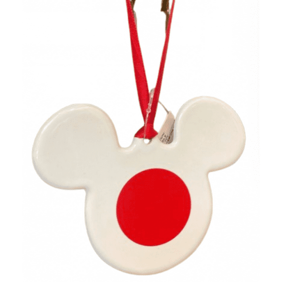 Disney Parks Epcot World Showcase Japan Mickey Icon Disc Ornament New With Tag