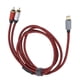 thumbnail image 5 of Cable de Audio Tipo C ANGGREK Chapado en Oro Tipo C Macho a 2 Macho 1,5 M, 5 of 7