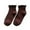 Coffee, variant on Women Edge Vertical Striped Boat Socks Fresh Casual Crew Length