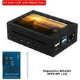 thumbnail image 4 of Aluminum Alloy 3.5 inch Display Case with LCD Screen Fit for Raspberry Pi 4B, 4 of 11