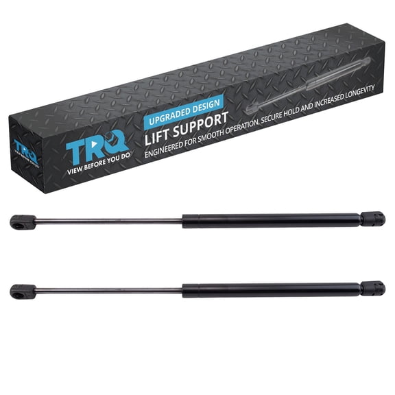 TRQ Back Glass Lift Support Shock Strut Set Fits 2004-2008 Mitsubishi Endeavor