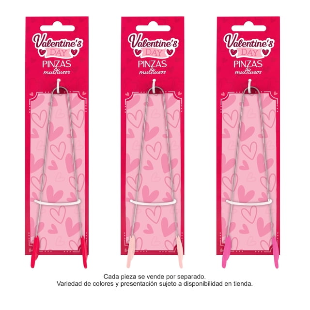 Pinzas Multiusos Prichos San Vale Multicolor de Metal y Silicon Varios Modelos 1 Pieza