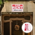 thumbnail image 4 of MOVTOTOP For Rent Sign Sticker Made of Durable Paper Perfect for Decor Use Red Color No Residue When Removed 1 Sheet, 4 of 8