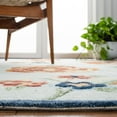 thumbnail image 4 of SAFAVIEH Metro Mariam Floral Area Rug, Blue/Ivory, 8' x 10', 4 of 8