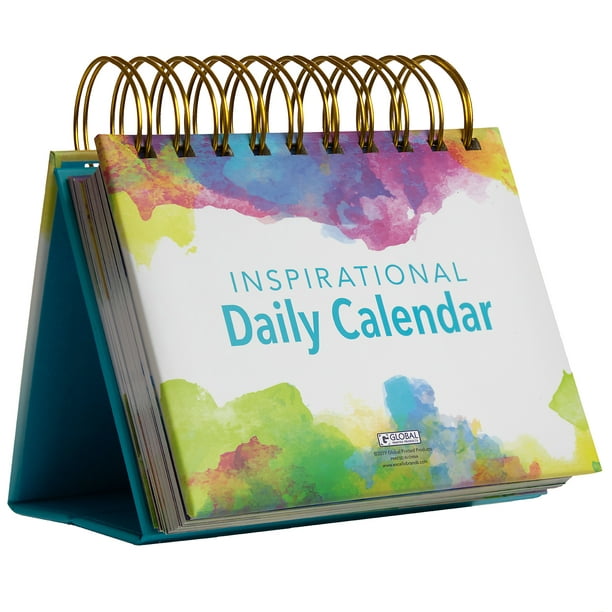 Motivational & Inspirational Perpetual Daily Flip Calendar Self
