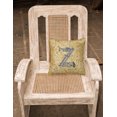 thumbnail image 2 of Carolines Treasures CJ2004-ZPW1414 Letter Z Musical Instrument Alphabet Canvas Fabric Decorative Pillow, 2 of 4
