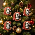 thumbnail image 2 of Penguin Letter Christmas Ornament,2D Personalized Initial Hanging Ornament for Christmas Tree,DIY Xmas Decor,Holiday Gift for Family,Friends(C), 2 of 7