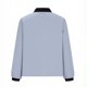 thumbnail image 4 of Tops de Manga Larga de las Mujeres Botón Casual Patchwork Up Turndown Collar Blusa Top de Moda de las Mujeres Tops de Manga Larga, 4 of 7