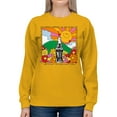 thumbnail image 2 of Officially Licensed Coca Cola Harmony Smiley Sun & Coca-Cola Women's Sweatshirt, 2 of 3