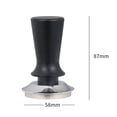 thumbnail image 2 of Mtillo de polvo de de polvo de de café de acero inoxidable Negro 58mm Sunnimix Prensa de café, 2 of 8