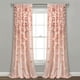thumbnail image 1 of Panel de cortina de ventana Lush Decor Riley Blush 54x84, 1 of 2