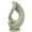 Sage Green, variant on DBOZEModern Abstract Sculpture Vase Decor, 9.8 Inch Decorative Bud Vase for Single Stem Flower, Minimalist Contemporary Tabletop Art Accent for Living Room, Shelf, Coffee Table, Bedroom and Office