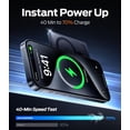 thumbnail image 3 of Banco de Energía MOVE SPEED 0.5 Pulgadas 10000 mAh MagSafe Aleación Carga Rápida para iPhone, 3 of 7