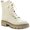 White Canvas, variant on Womens Tiiaa Canvas Ankle Combat & Lace-up Boots