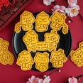thumbnail image 2 of Elegant Snake Designs Cookie Molds Eye Catching Snake Cookie Molds Dessert Stamp For New Year Parties And Gatherings, 2 of 8