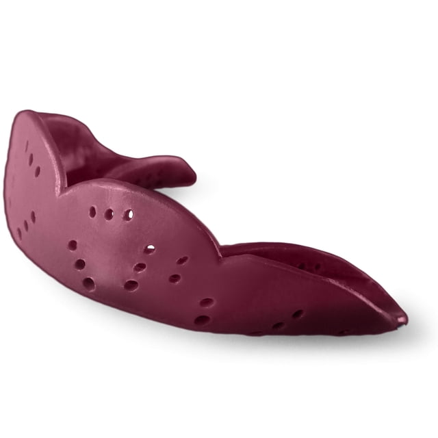 Protector bucal SISU Aero Medium Mighty Maroon de 1,6 mm de grosor