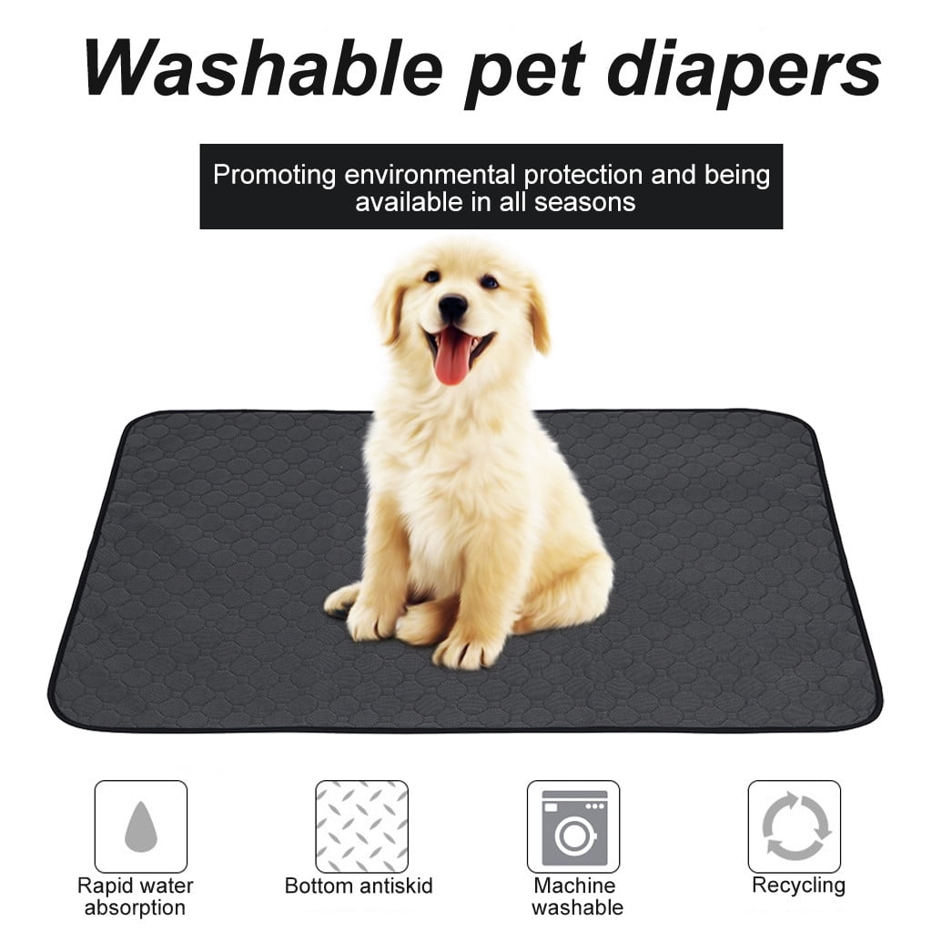 pee pads in crate