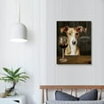 thumbnail image 3 of Nawypu  'Dog Au Vin Greyhound' by Fab Funky, Canvas Wall Art,, 3 of 4
