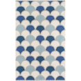 thumbnail image 1 of Novogratz TOPANTOP-2BLU3656 3 ft. 6 in. x 5 ft. 6 in. Topan-2 Hand Woven Rectangle Area Rug - Blue, 1 of 2