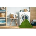 thumbnail image 2 of Ahgly Tapis Rectangulaire Lavable en Machine Vert Pois, 4 Pieds x 6 Pieds, 2 of 7