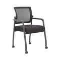 thumbnail image 4 of Boss Office Products 42"W Conference Table with 4 Mesh Chairs in Driftwood, 4 of 11