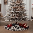 thumbnail image 6 of Kll Japanese White Crane Christmas Tree Skirt 36",Party Decorations Farmhouse For Christmas Decorations Holiday Party, 6 of 8