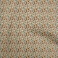 thumbnail image 1 of oneOone Tissu Polyester Lycra Orange Matériel de Robe Florale Tissu Imprimé Tissu au Mètre 56 Pouces de Large, 1 of 5