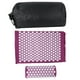 thumbnail image 2 of Juego de almohadas de acupresión para masaje de acupuntura, almohadilla de yoga para aliviar el dolor con bolsa de transporte, color morado, 2 of 14