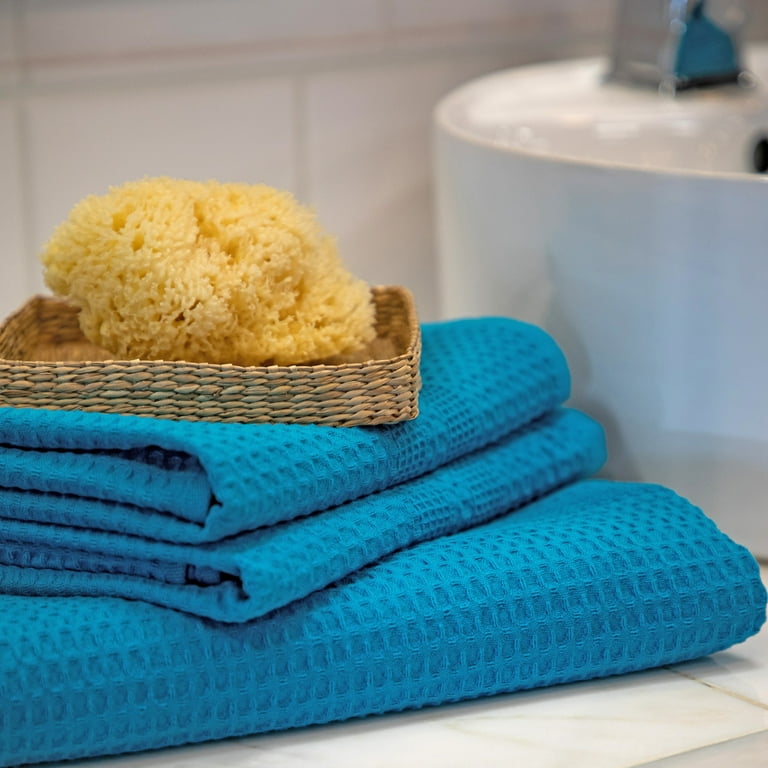 Gilden Tree | Waffle Bath Towels | Pewter Bath Towel