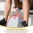 thumbnail image 3 of HEALEEP 3Pcs Pink Mini Tennis Racket Dampeners for Shock Absorption and Vibration, 3 of 8