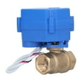 thumbnail image 3 of Electric Ball Valve BSP Brass Motorized Switch Mini DN15 1/2in DC12V Accessory Part, 3 of 14