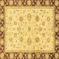 thumbnail image 1 of Ahgly Company Indoor Square Oriental Brown Traditional Area Rugs, 3' Square, 1 of 4