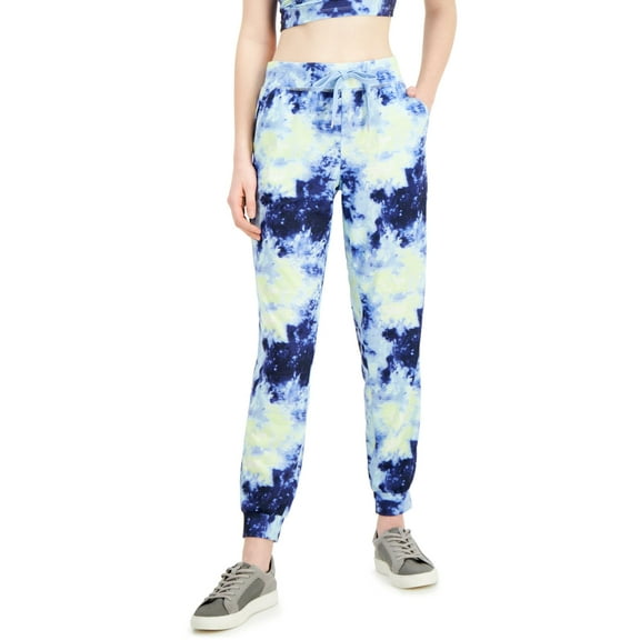 Ideology Womens Plus Size Tie-Dyed Jogger Pants