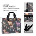 thumbnail image 4 of FORMRS 16" Laptop Bag Carrying Sleeve Case with Handle Travel Shoulder Briefcase, Neon Llamas Pattern, 4 of 8